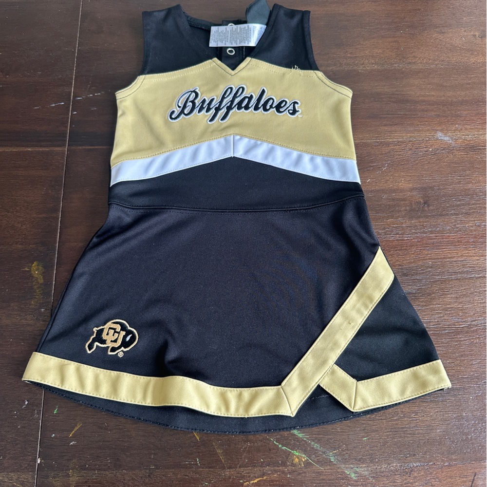 University of Colorado buffaloes cheer outfit